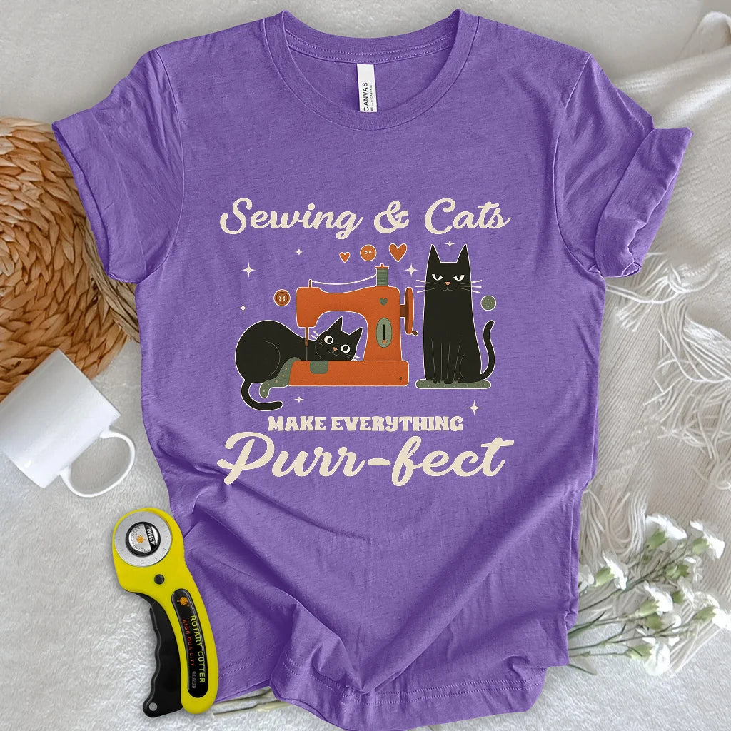 Purr-fect Sewing T-shirt