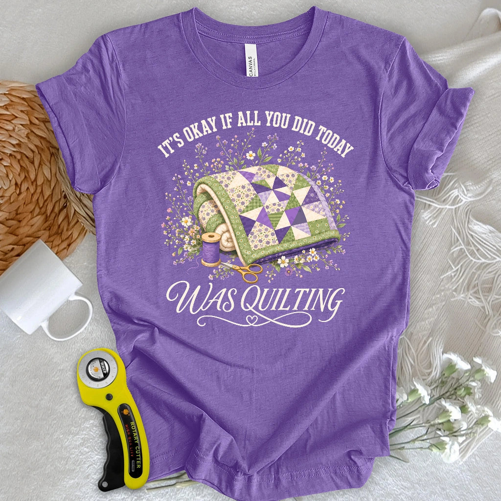 Quilt All Day T-shirt