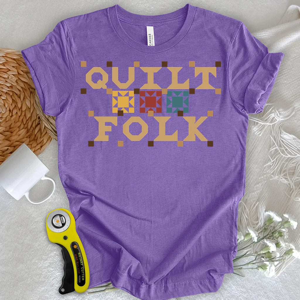 T-shirt courtepointe