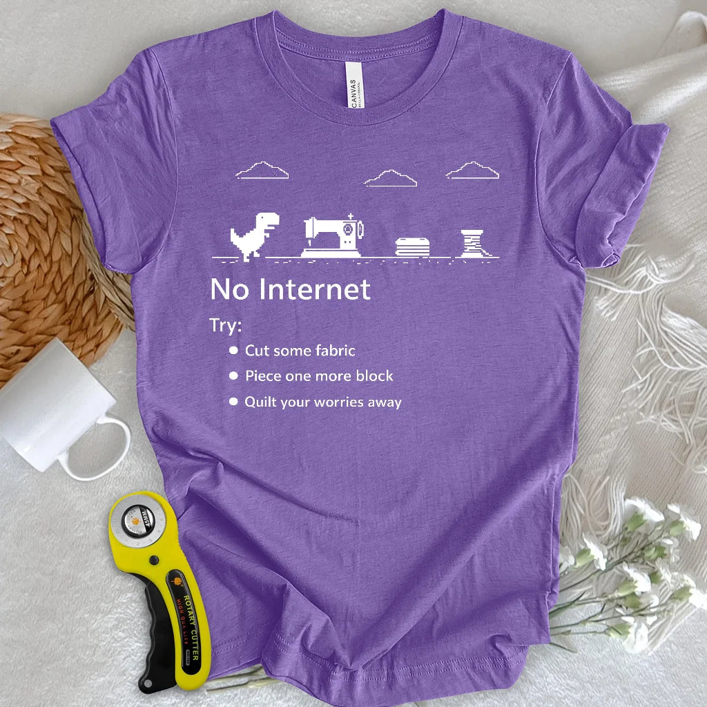 Steppdeckenmodus aktiviert T-Shirt