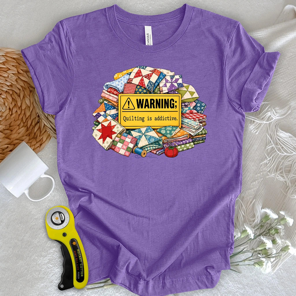 Quilt Warning T-shirt