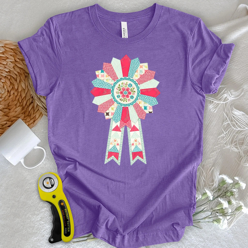 Quilted Fair Ribbon T-shirt
