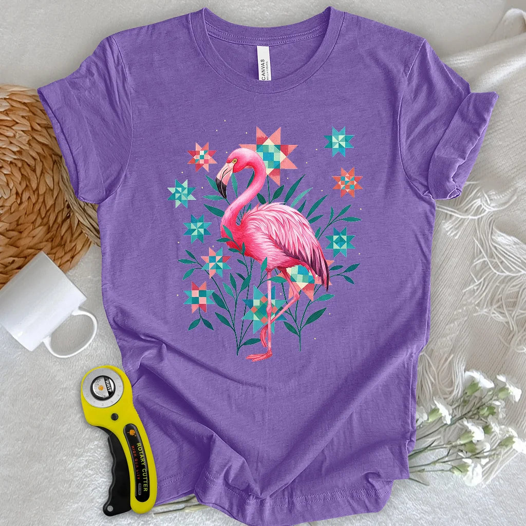 T-shirt matelassé Jardin