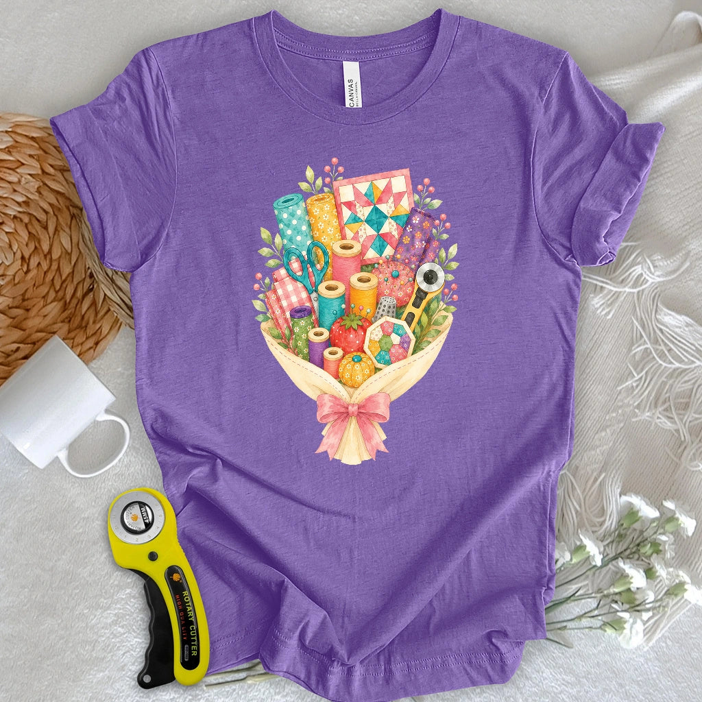 Quilter's Bouquet T-shirt