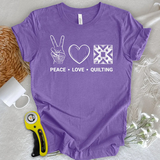 Quilters love piece T-shirt