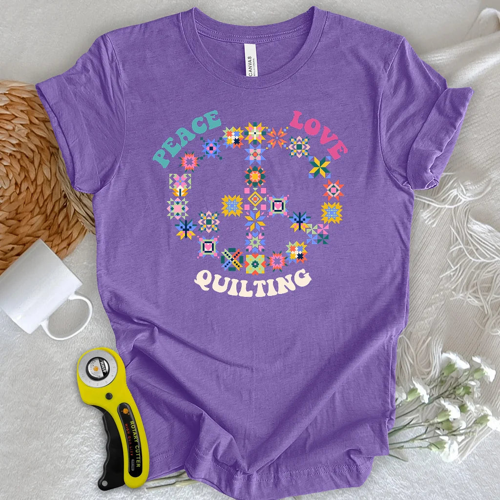 Quilting Brings Peace T-Shirt