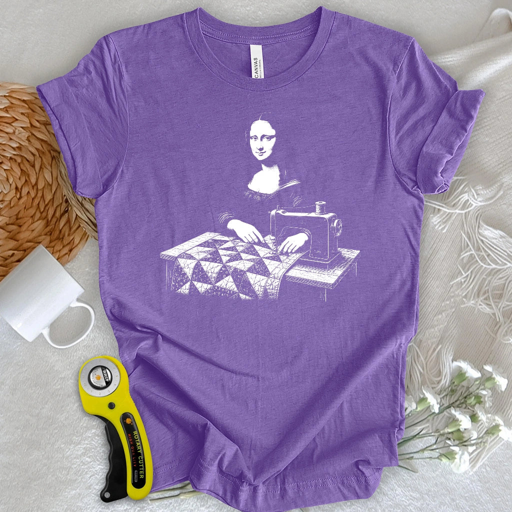 Quilting Mona Lisa T-shirt