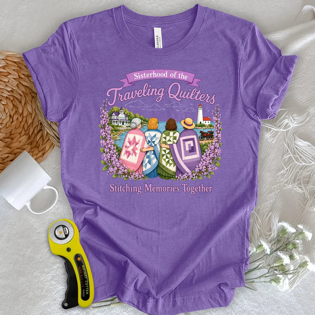 Quilting Sisters on the Go T-shirt