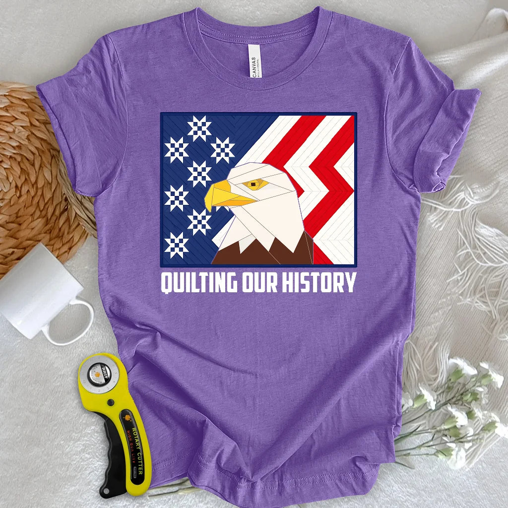 Quilting our history T-shirt