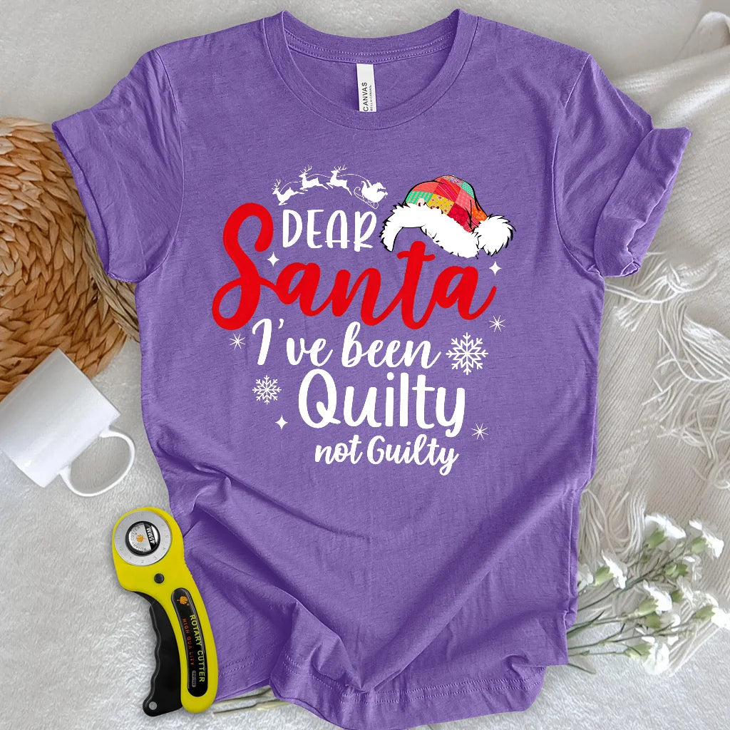T-shirt « Coupable, pas coupable »