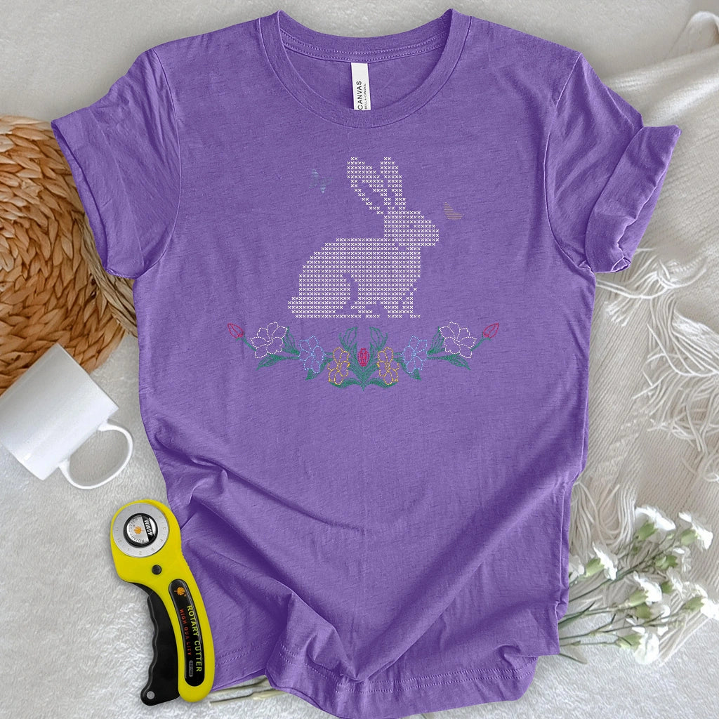 Rabbit Floral T-shirt