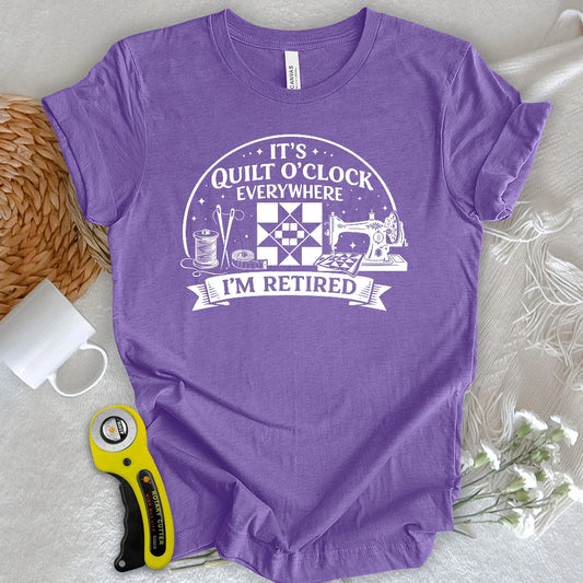 Retired Quilter T-shirt