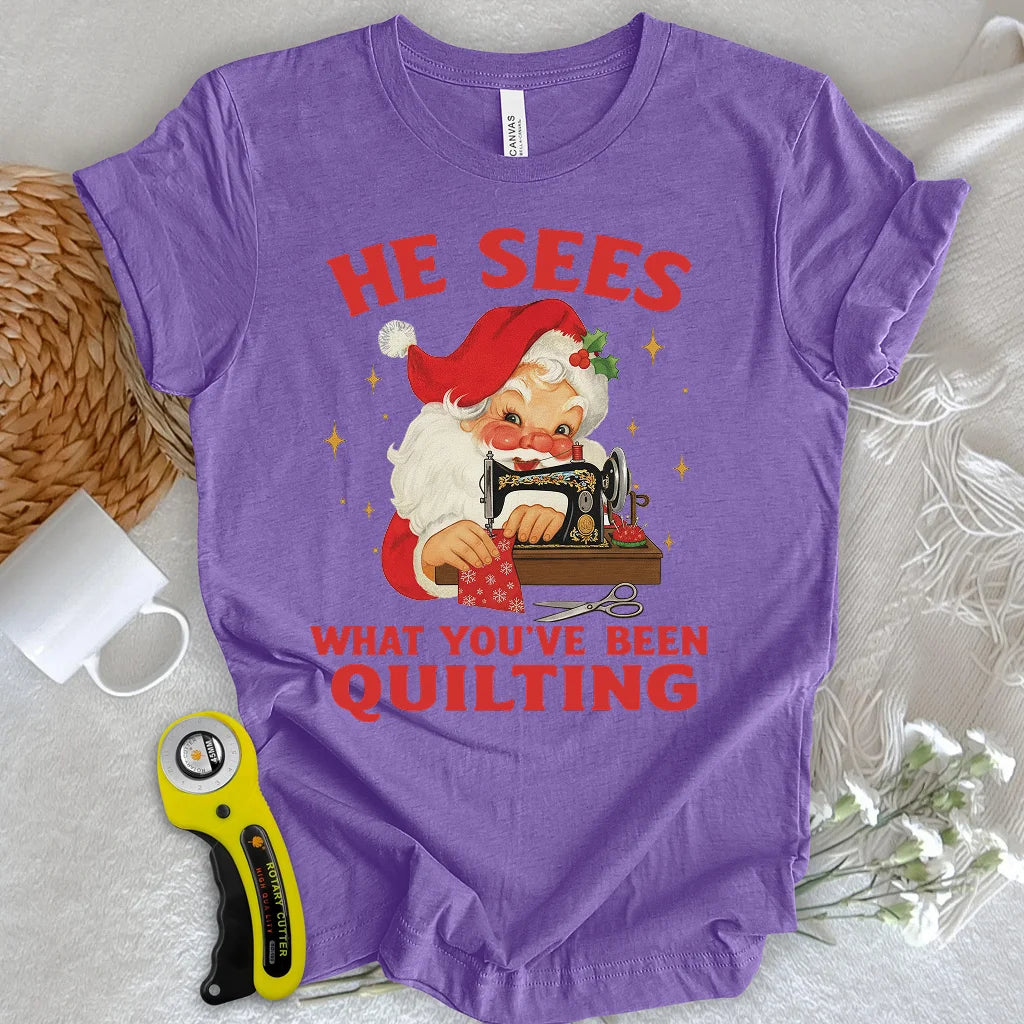 Santa Sees T-shirt