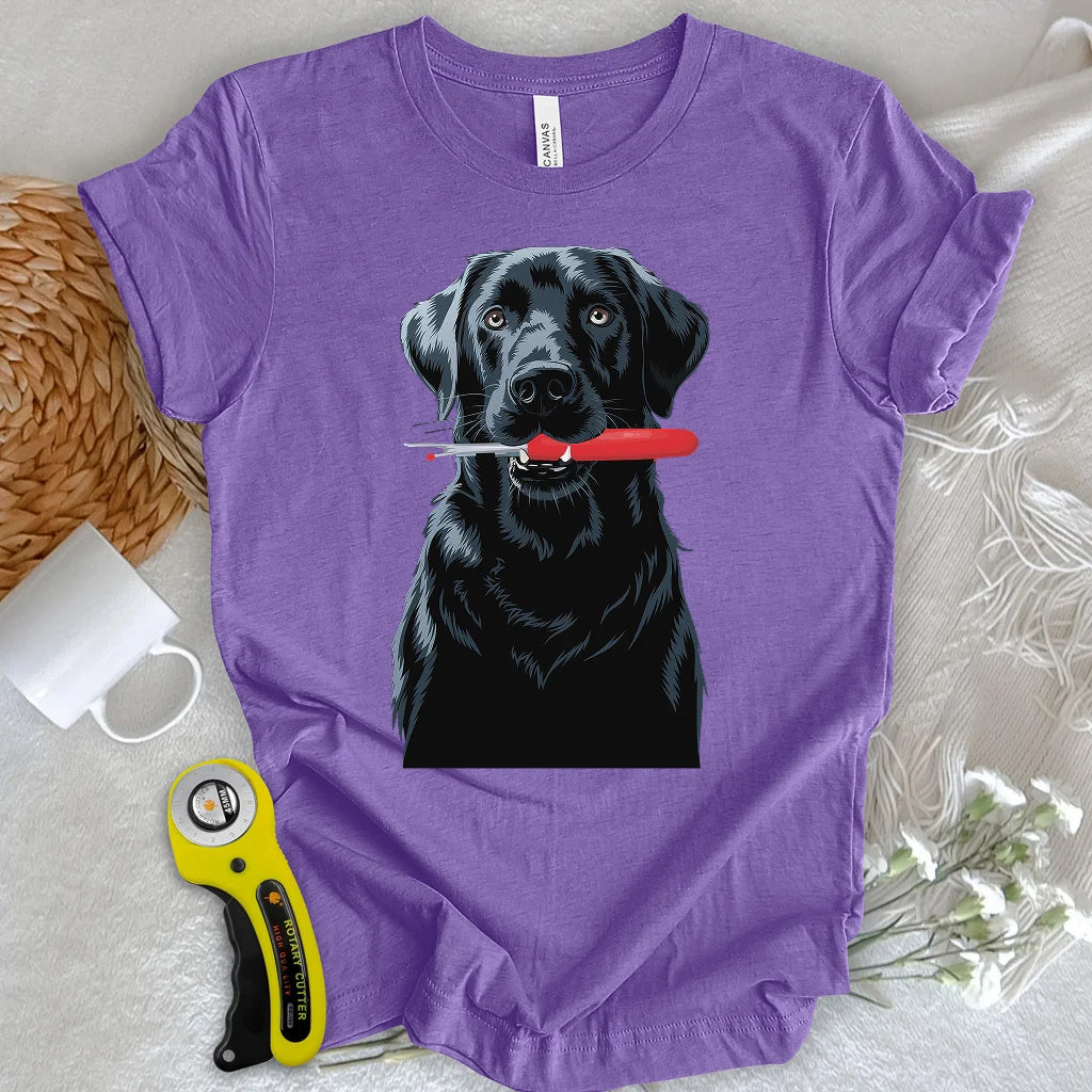 T-shirt décousu