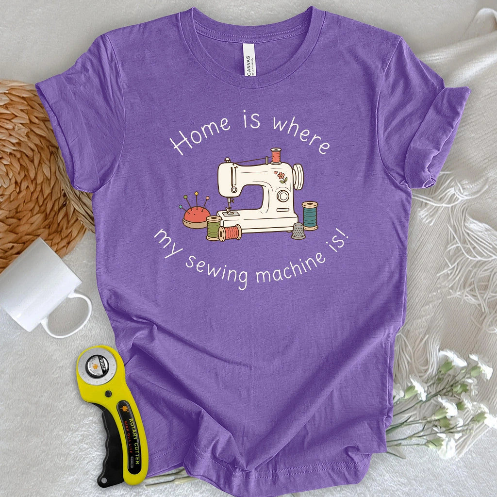Sewing Machine Home T-shirt