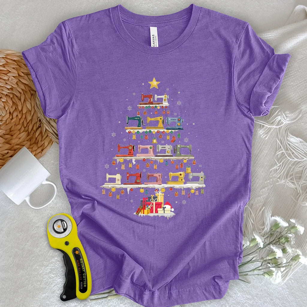 Sewing Machine Tree T-shirt