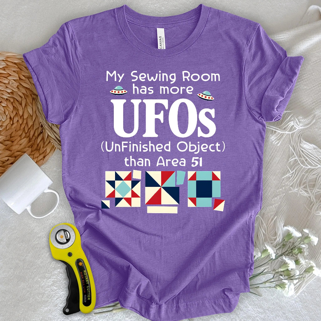 Sewing UFOs T-shirt
