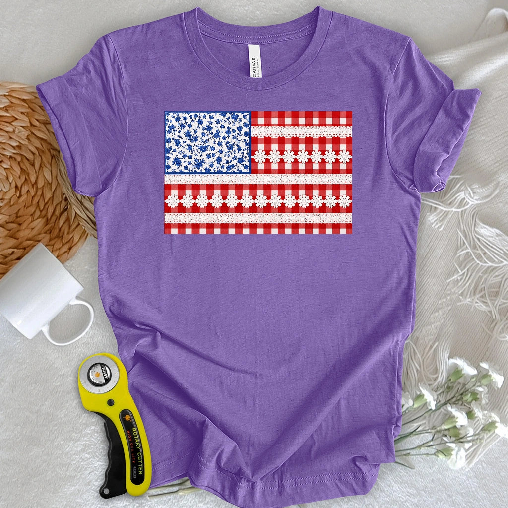 Stars & Scraps Flag T-shirt
