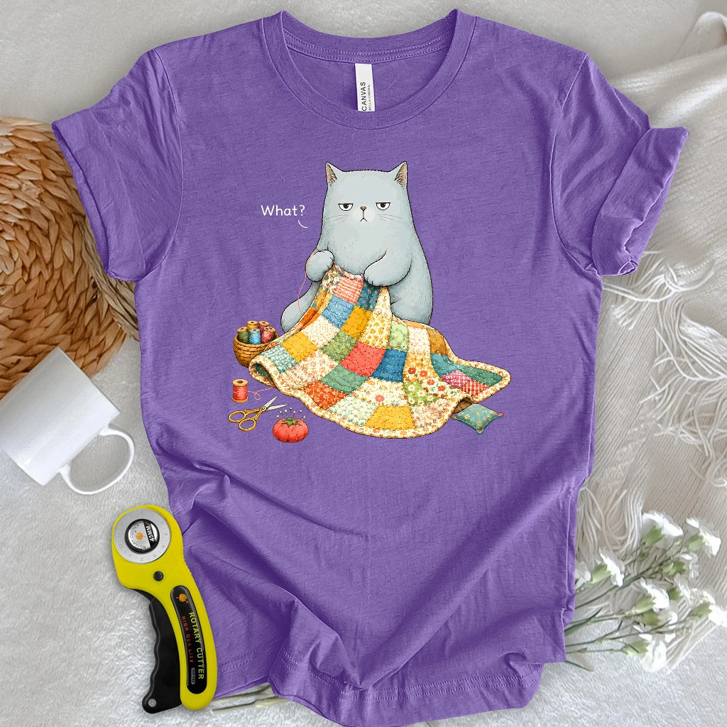 Stitched With Love And Cussing T-shirt