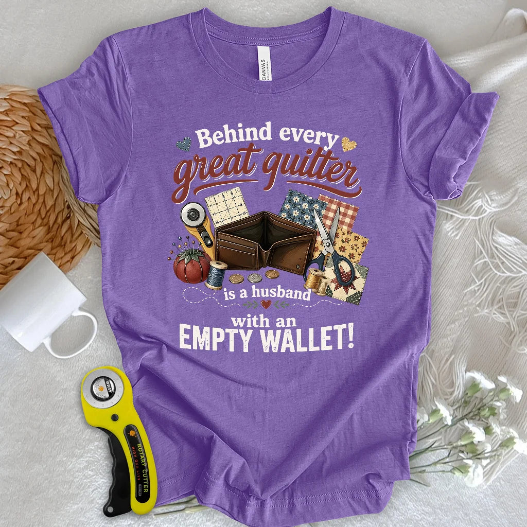 Stitched with Love, Paid by Him T-Shirt