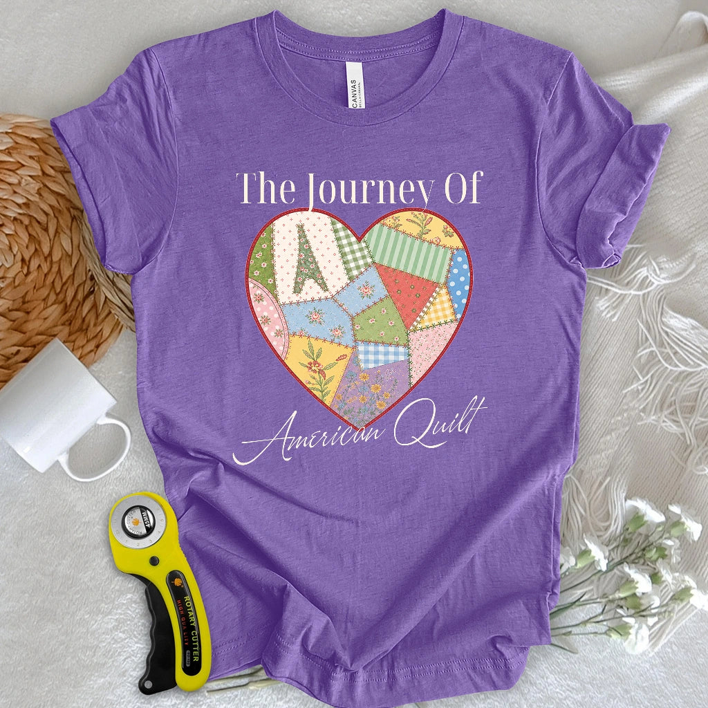 The Journey of American Quilt T-shirt