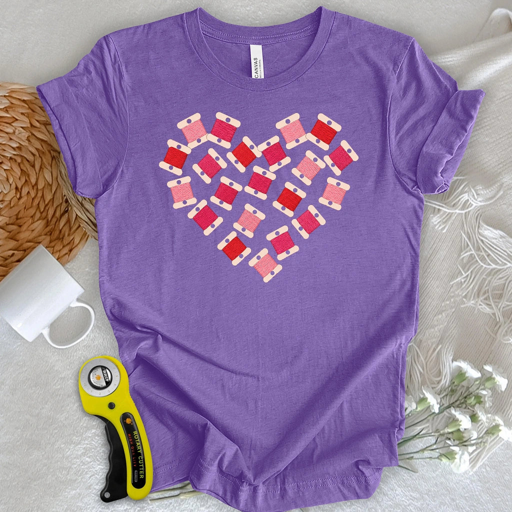 Threads Heart T-shirt