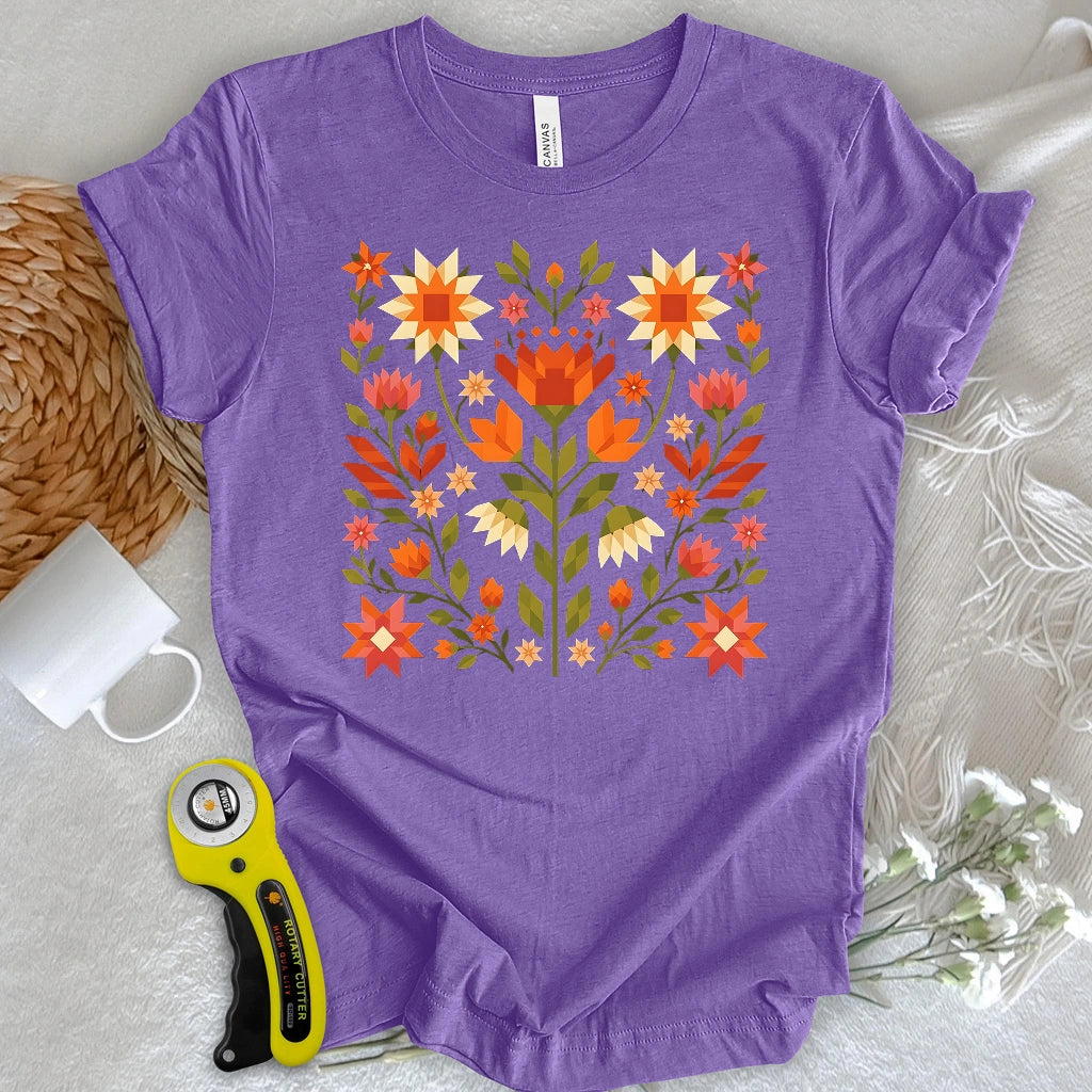 Wildflower Patchwork T-shirt