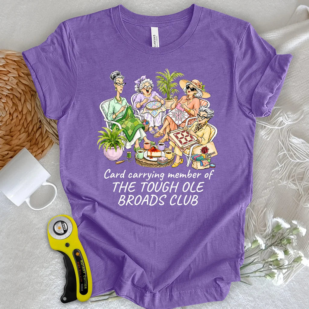 Woman Sewing Company T-shirt