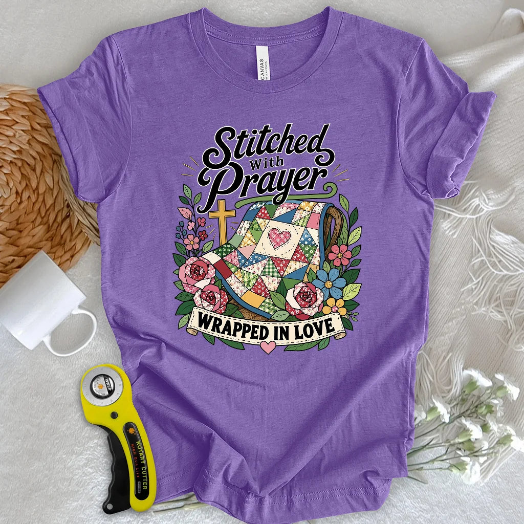 Wrapped In Love Quilt T-Shirt