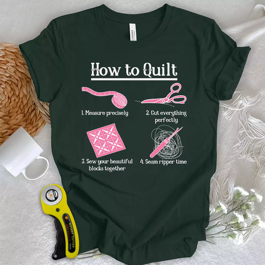 How To Quilt T-shirt