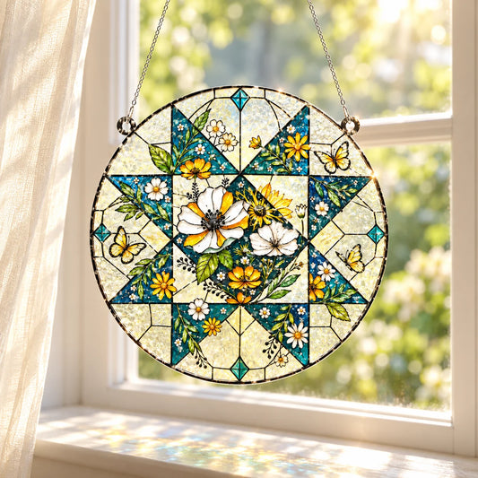 Nature Block Suncatcher