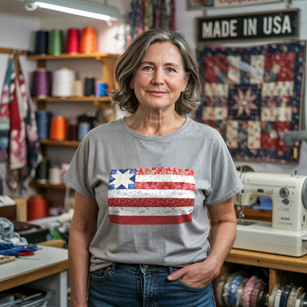 USA Star Flag T-shirt