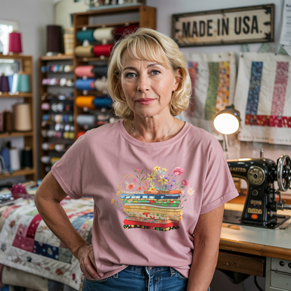 Floral Fabric T-shirt
