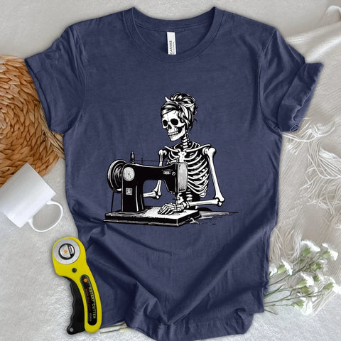 T-shirt "Scheletro trapuntatore"