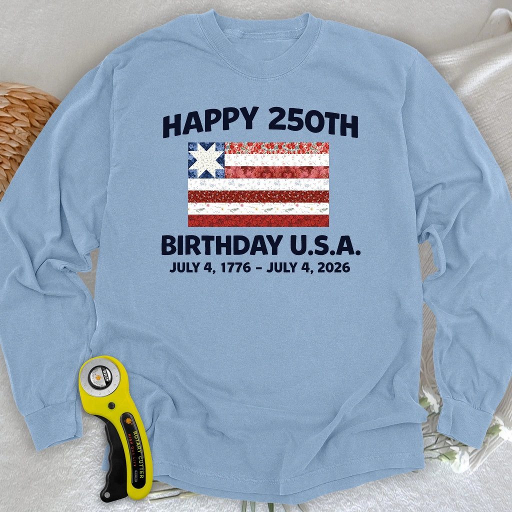 250 Jahre voller Stolz – Langarmshirt