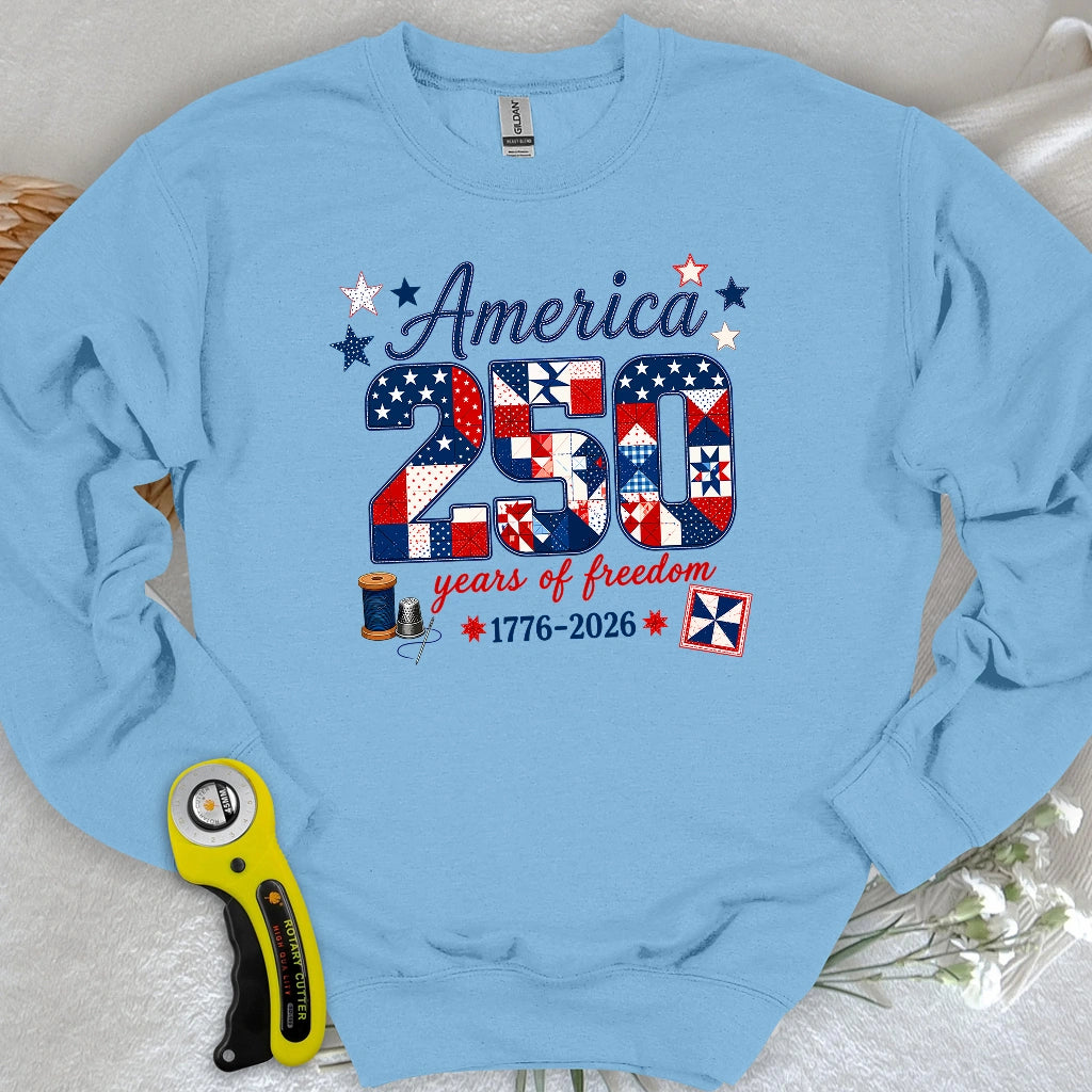 America 250: Pieced With Pride Sweatshirt