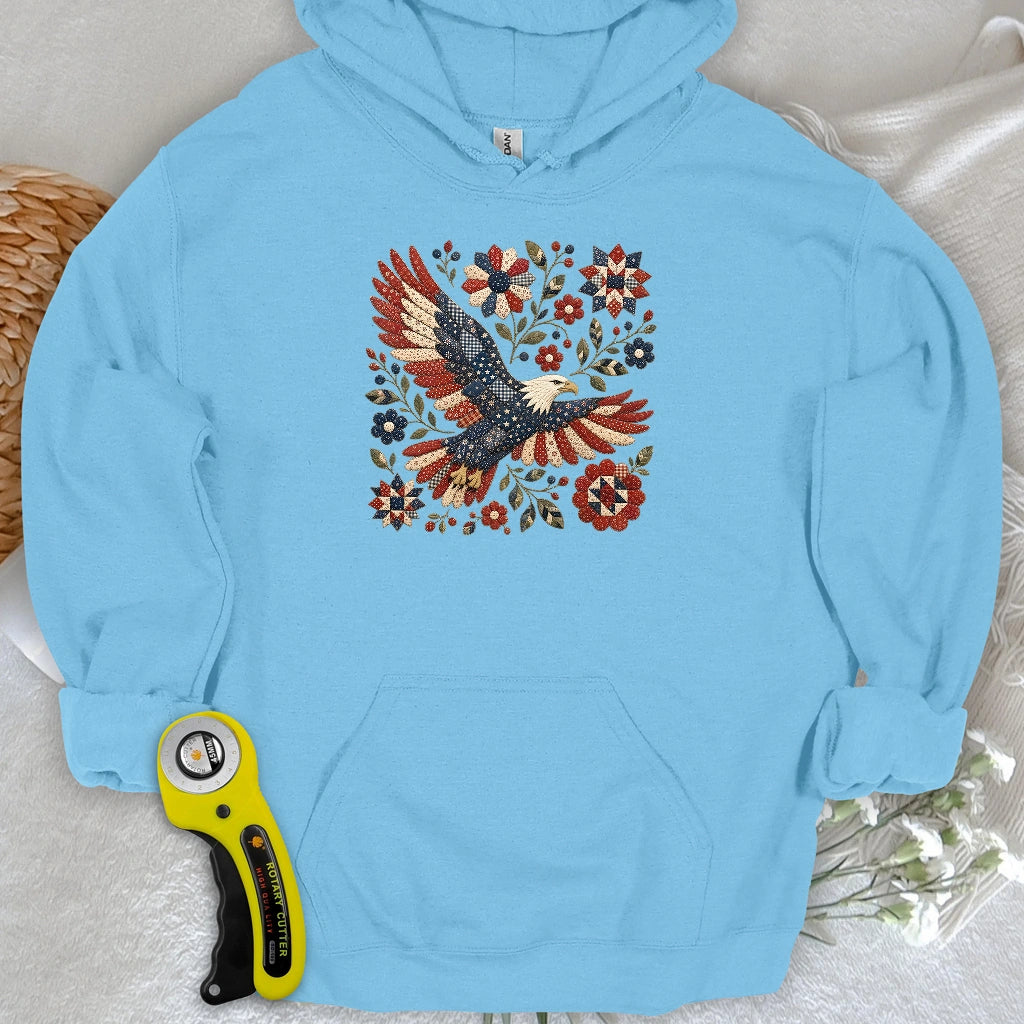 American Eagle Appliqué Hoodie