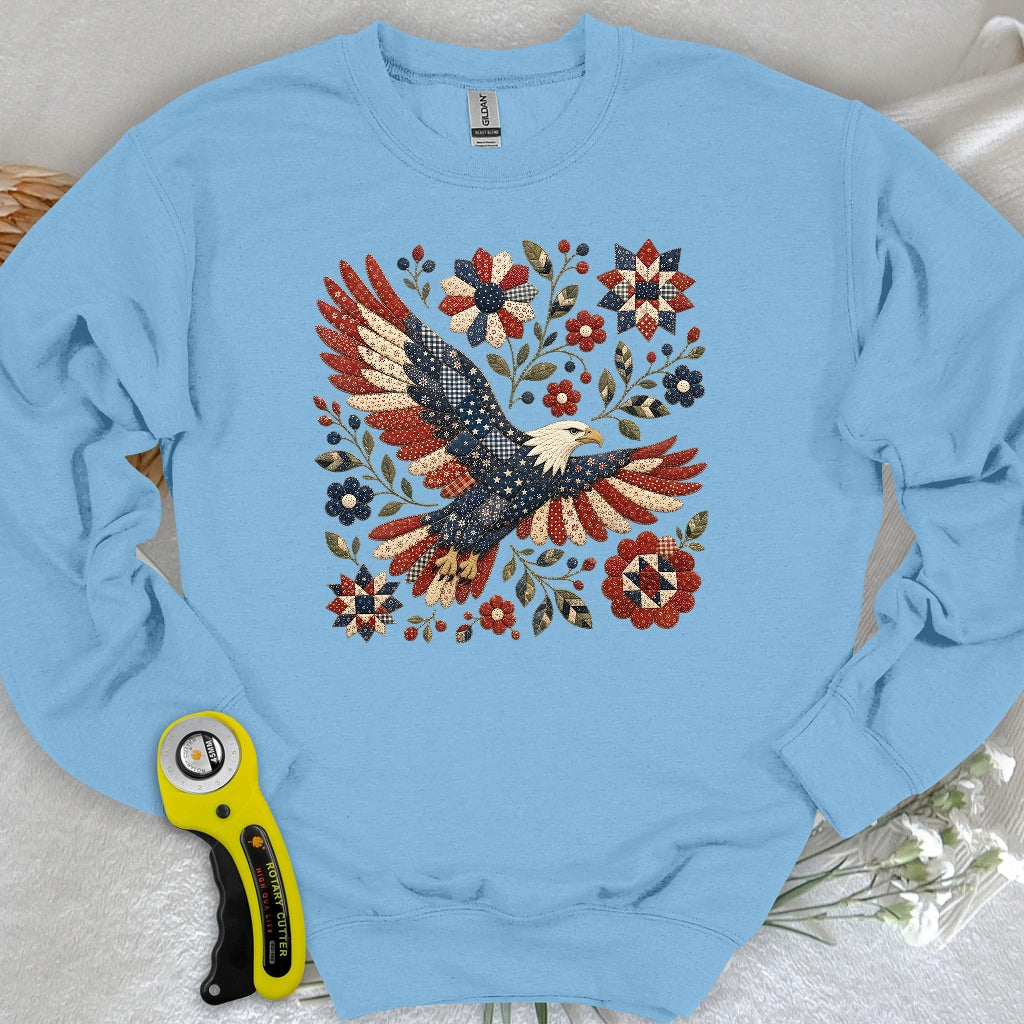 American Eagle Appliqué Sweatshirt