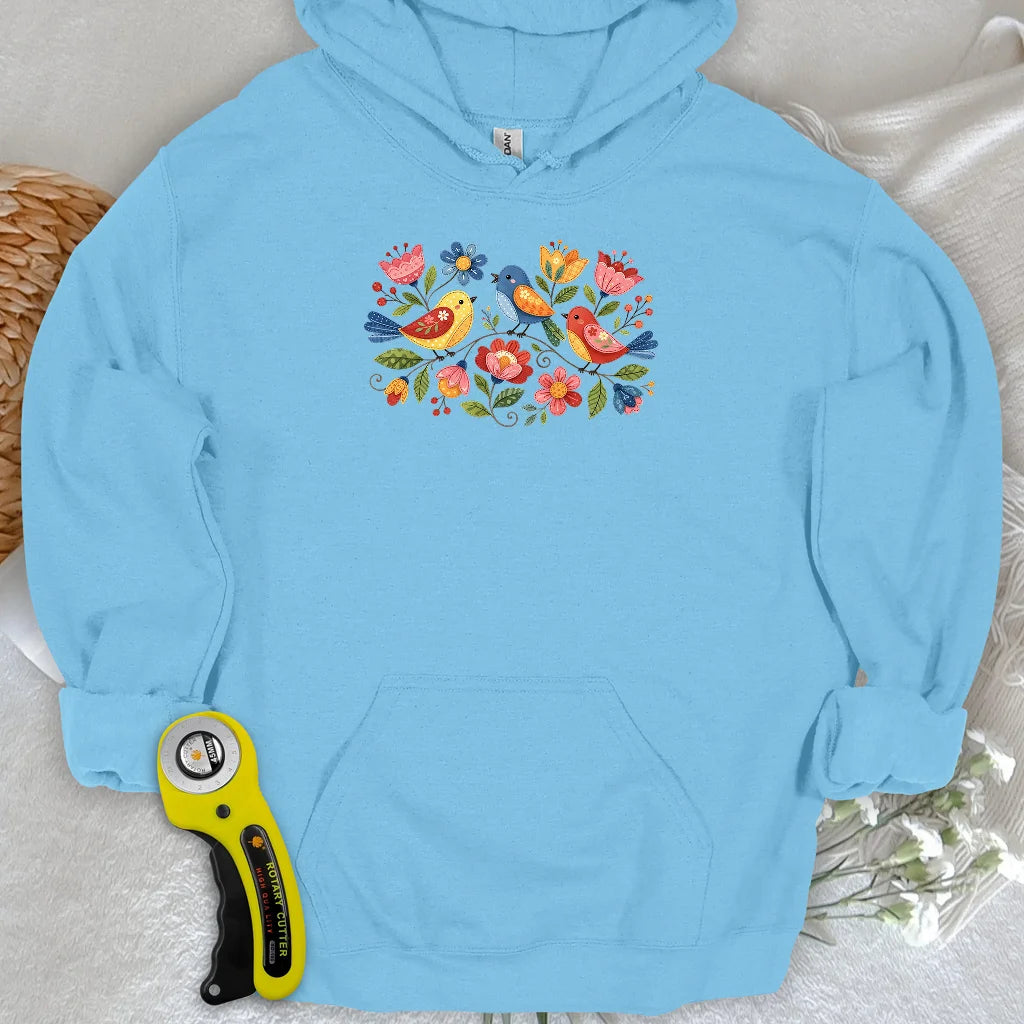Appliqué Garden Hoodie