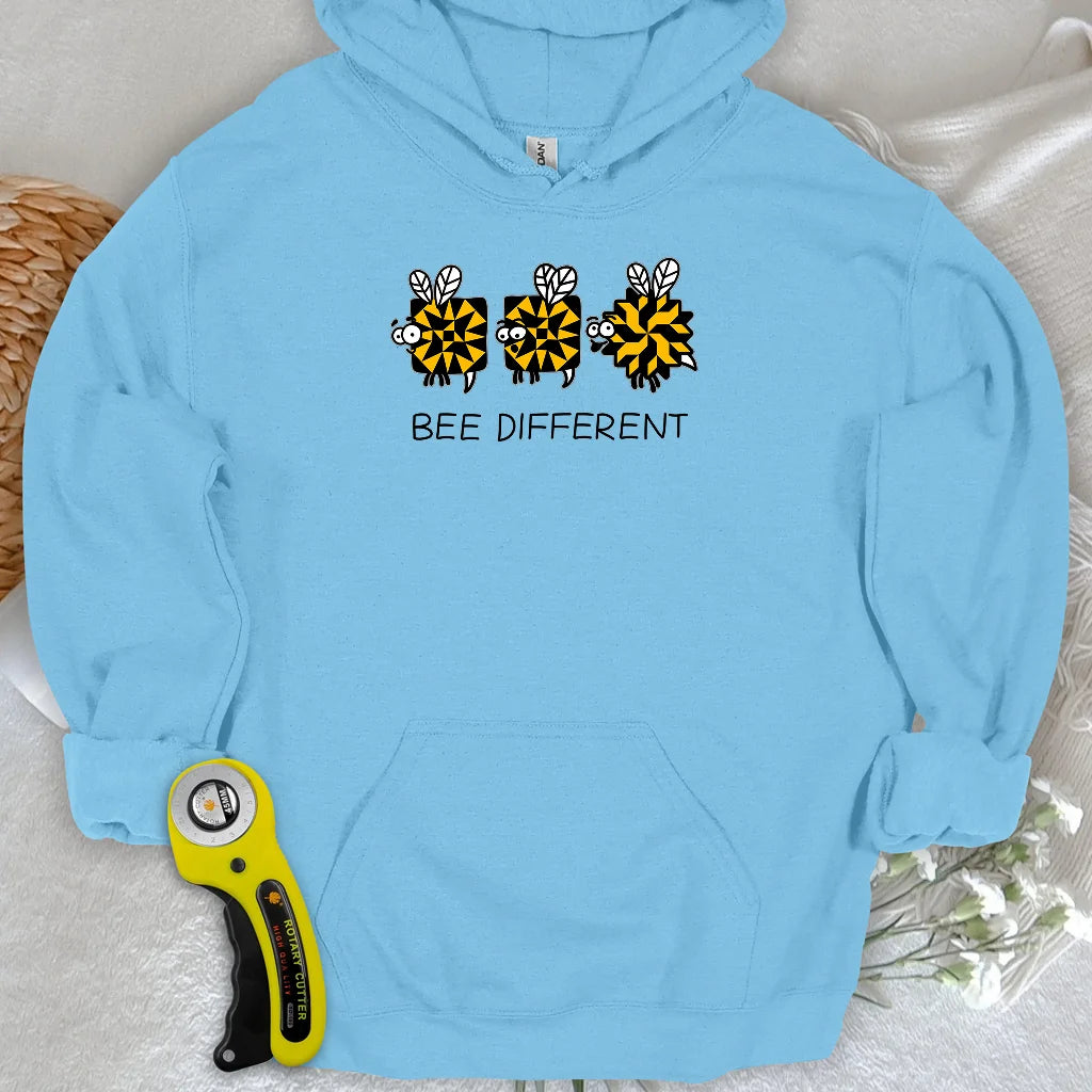 Sweat à capuche Bee Different