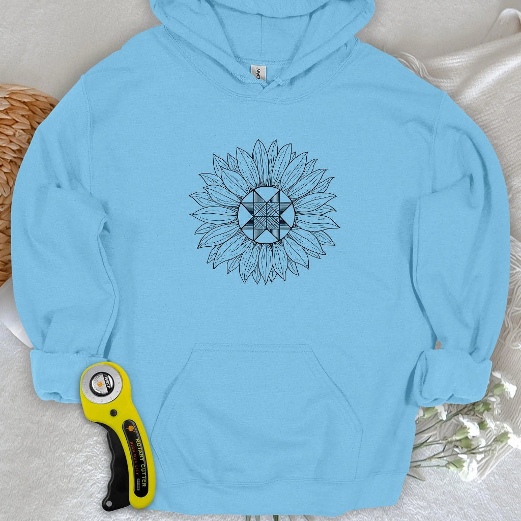 Block Sunflower Hoodie
