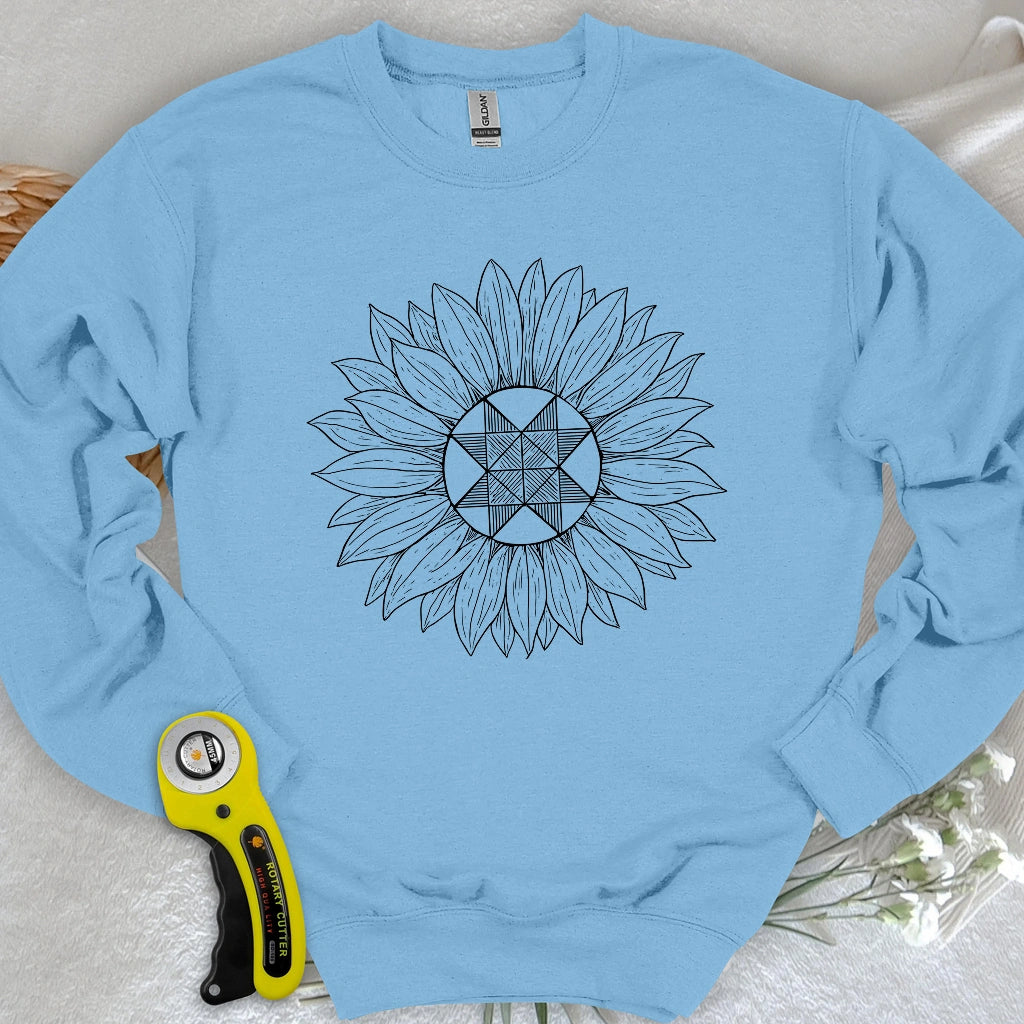 Block Sunflower Sweatshirt