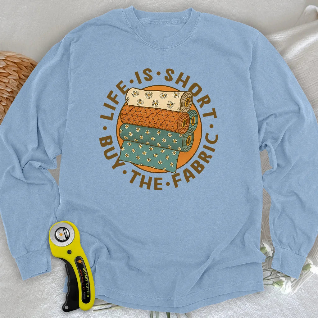 Kaufen Sie das Stoff-Langarm-T-Shirt