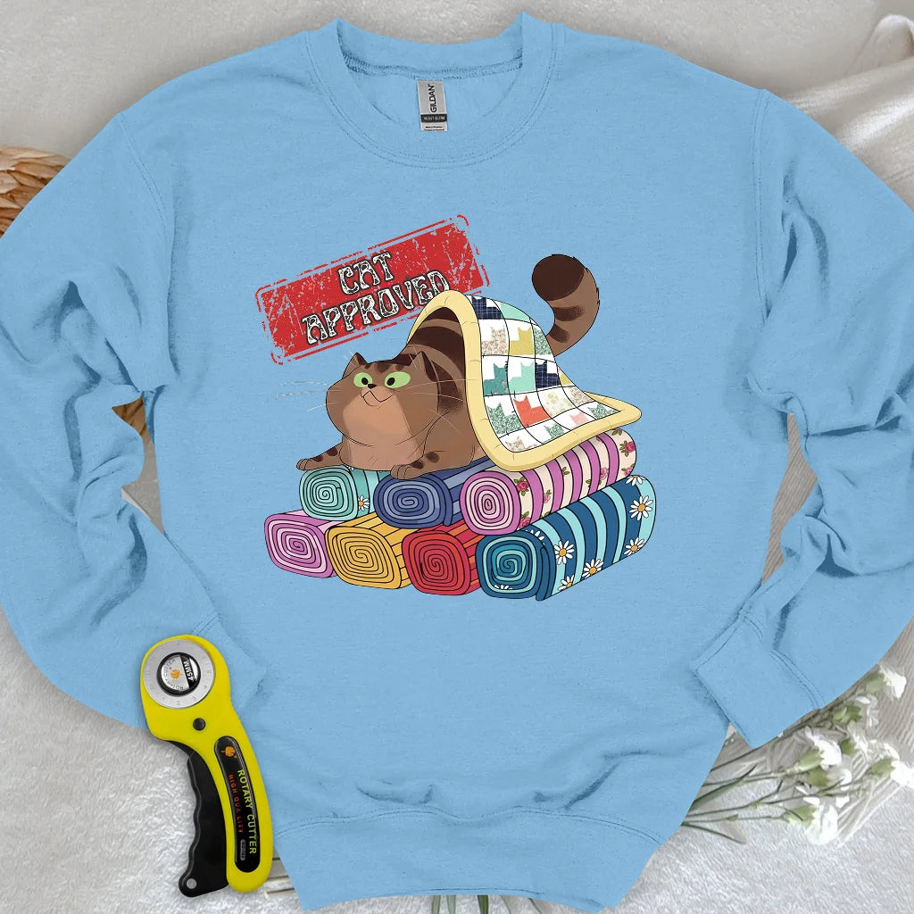 Sweat-shirt approuvé par les chats