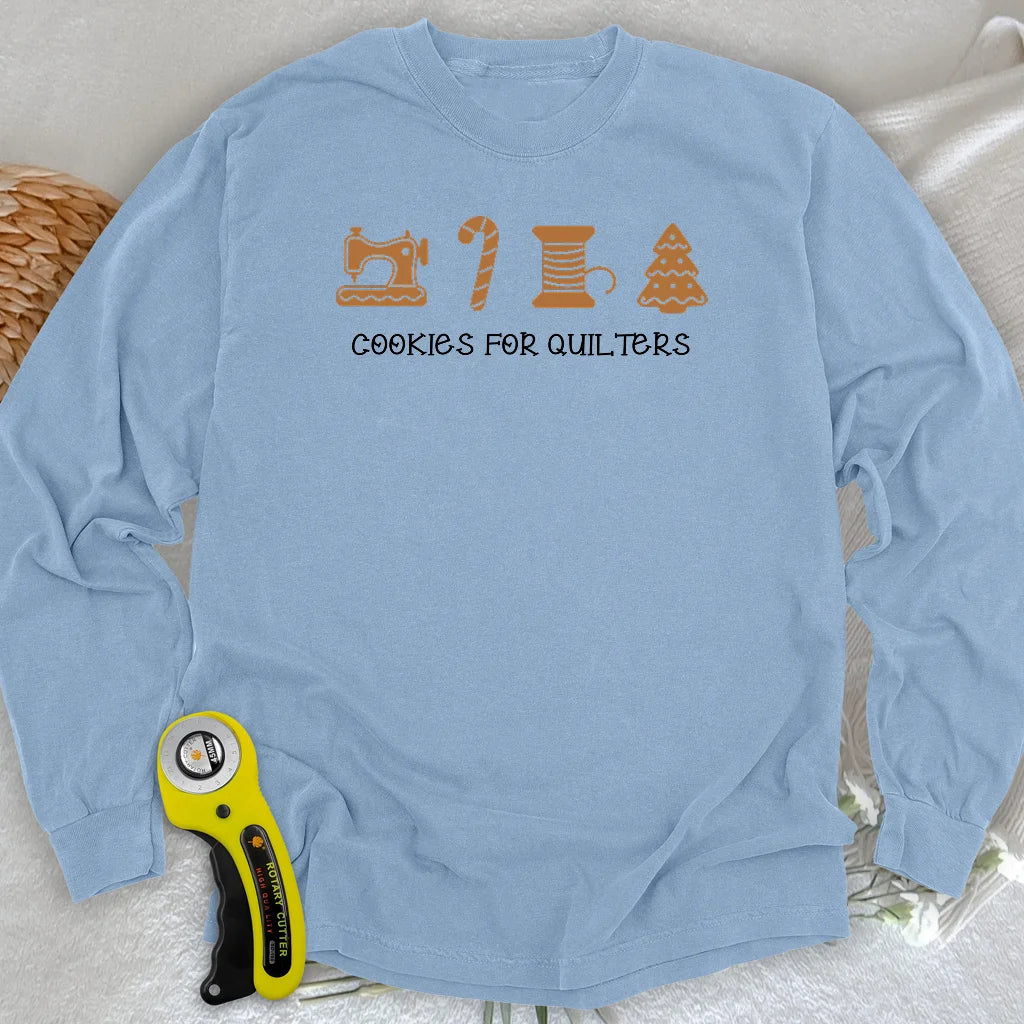 T-shirt manches longues Biscuits de Noël