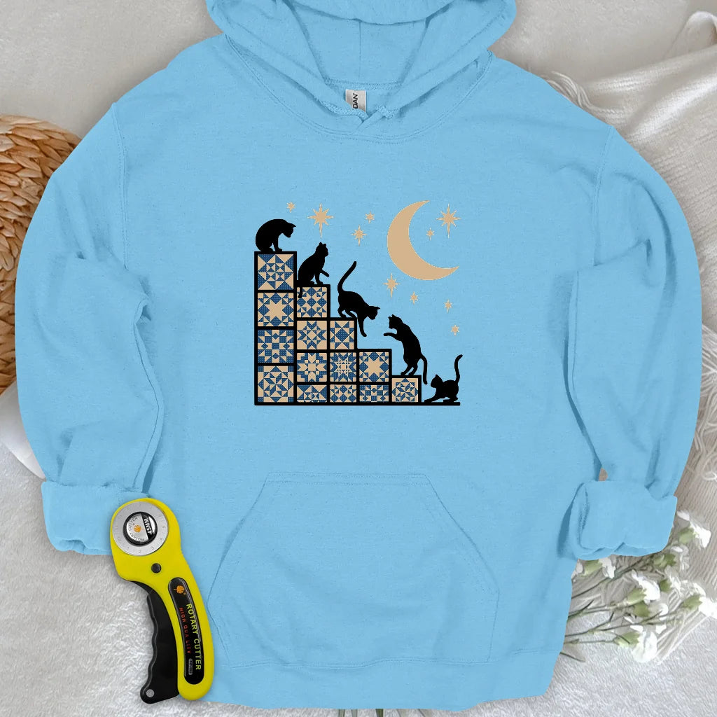 Kletter-zum-Mond-Kapuzenpulli