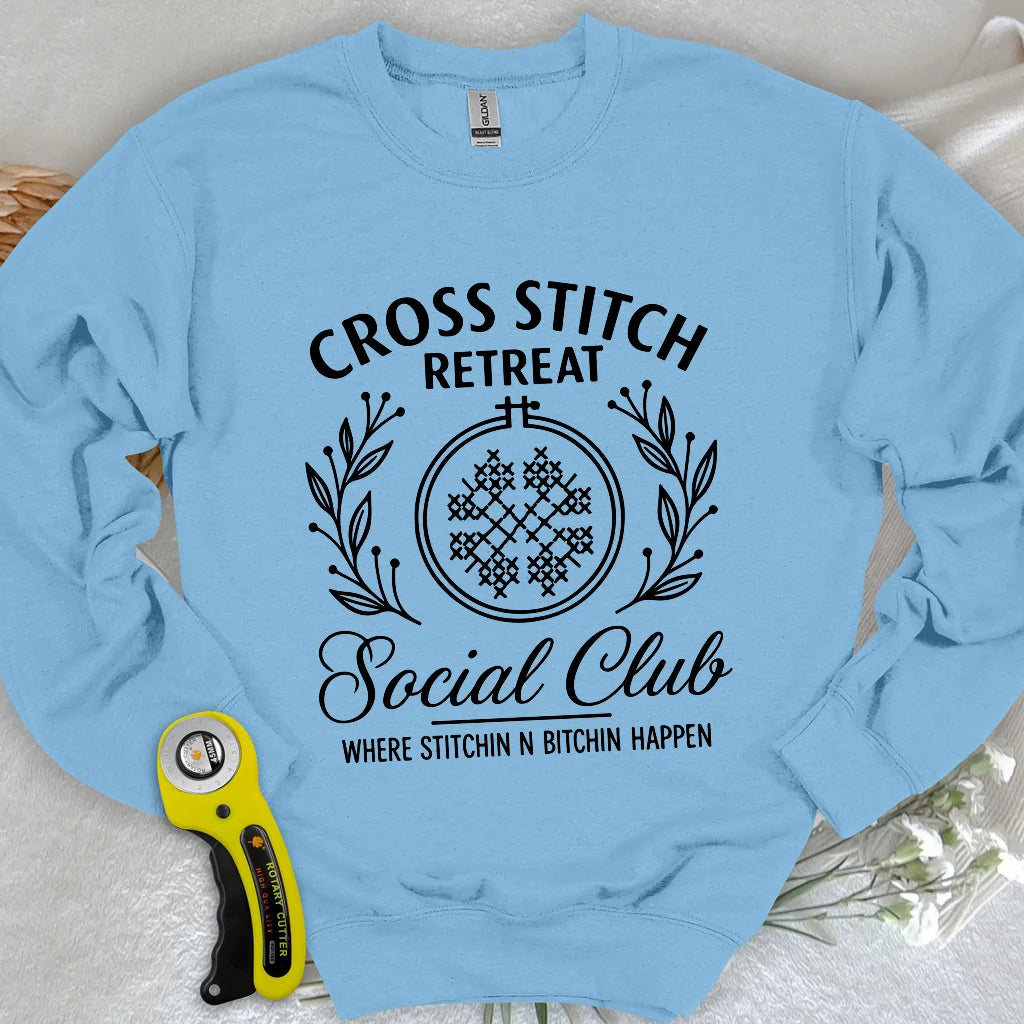 Cross Stitch Retreat Sweatshirt