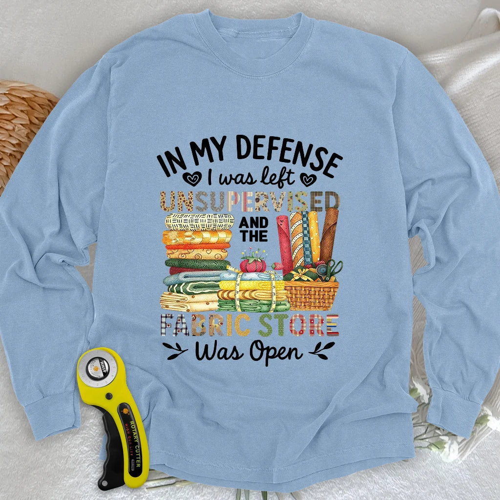 Fabric Mischief Long Sleeve T-shirt