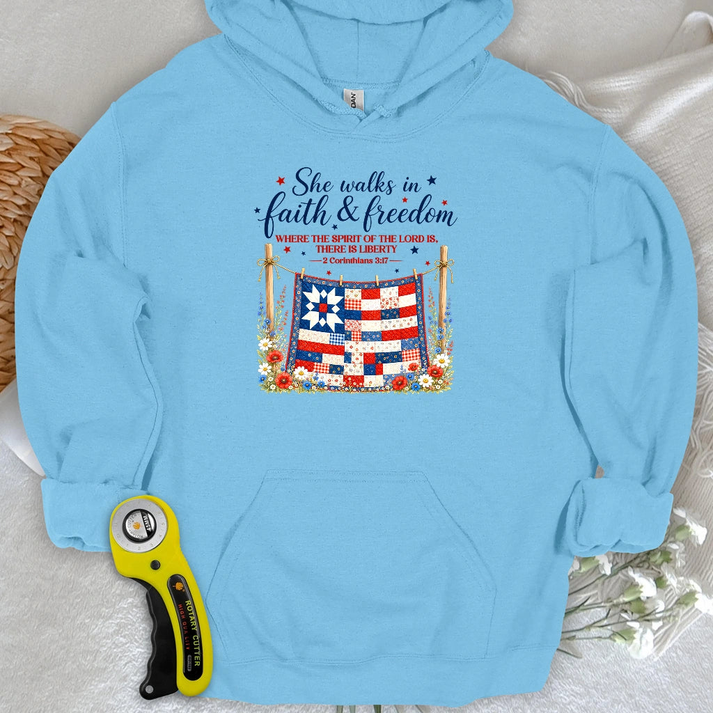 Faithfully Pieced Hoodie