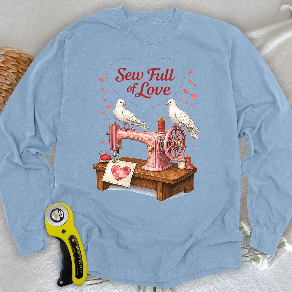 Full of Love Langarm-T-Shirt